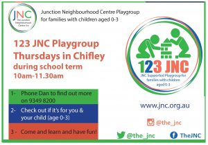 JNC playgroup poster